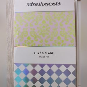 Refreshments 5 blade razor kit